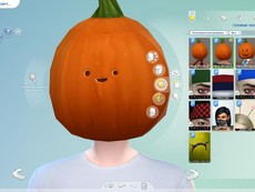 Тыква на голову для Хэллоуина