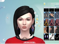 Металлические серьги