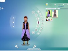 Платье с пауками для детей