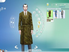 Халат в стиле casual