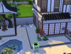 Уютный японский дом