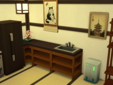 Уютный японский дом