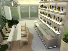 Дом White glass