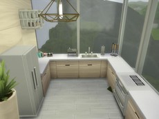 Дом White glass