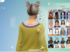 Прическа с двойным половинным пучком от s-club