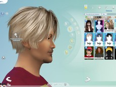 Гладкие мужские волосы TO1026