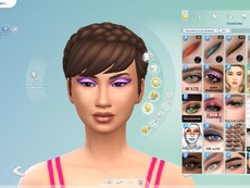 Кошачьи тени для век