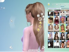 Струящаяся коса WINGS-TO0713