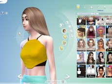 Длинные прямые волосы Lorry от s-club