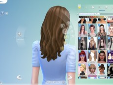 Прическа Dina