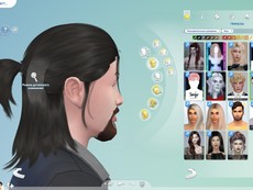 Мужские волосы G58