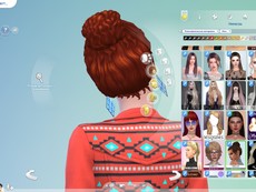 Прическа Megan