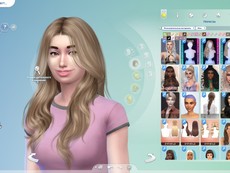 Кудрявая прическа с пробором по центру от s-club