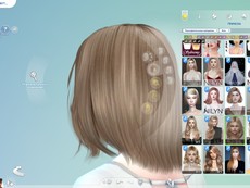 Длинные волосы mi sims(ROSE) от S-CLub