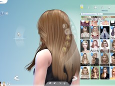 Вьющиеся волосы WINGS-TO0823