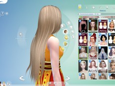 Длинные волосы за плечами (Charlie)