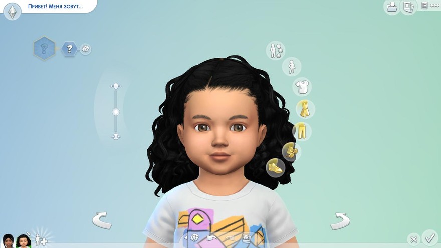 Прическа для малышей Thema