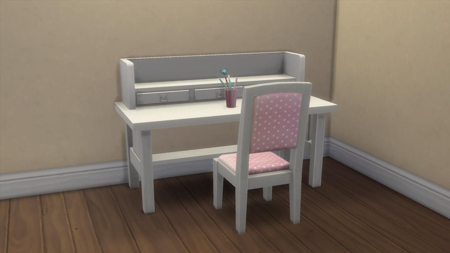 Рабочее место Desk, chair and pen holder