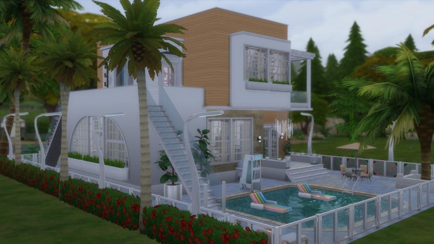 Дом Elegant Modern от MychQQQ