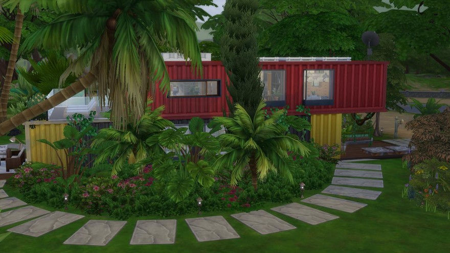 Дом Tropical Container от MychQQQ
