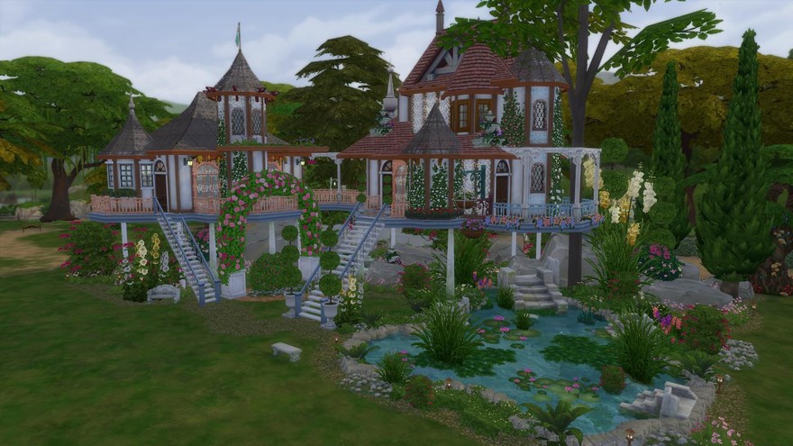 Дом Fairy Garden от Pralinesims