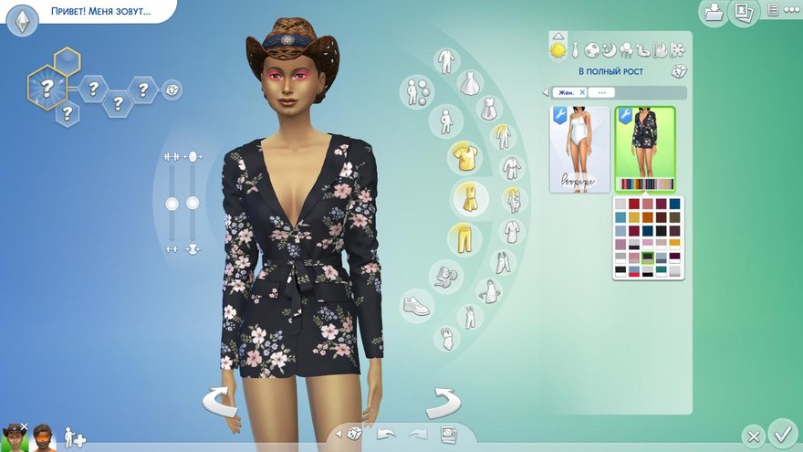 Платье Antonia Blazer от Kenzarsims