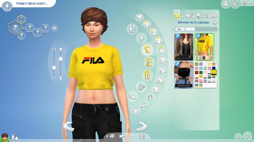 Футболка short sleeved от Yunseol