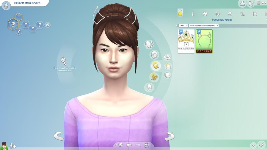 Ободок Fire Flame от Pralinesims