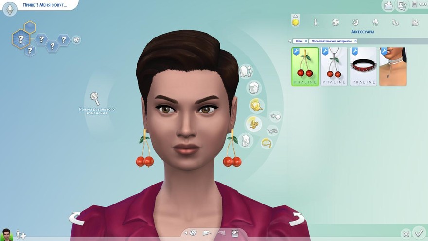 Серьги Cherry Bomb от Pralinesims