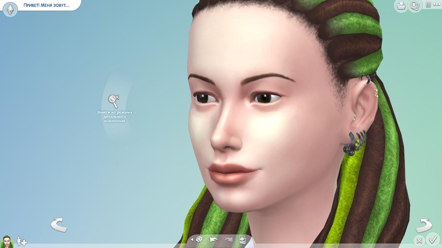 Пирсинг в ушах N03 от Pralinesims