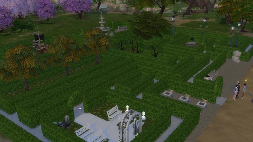 Парк Цветочный лабиринт от Belle