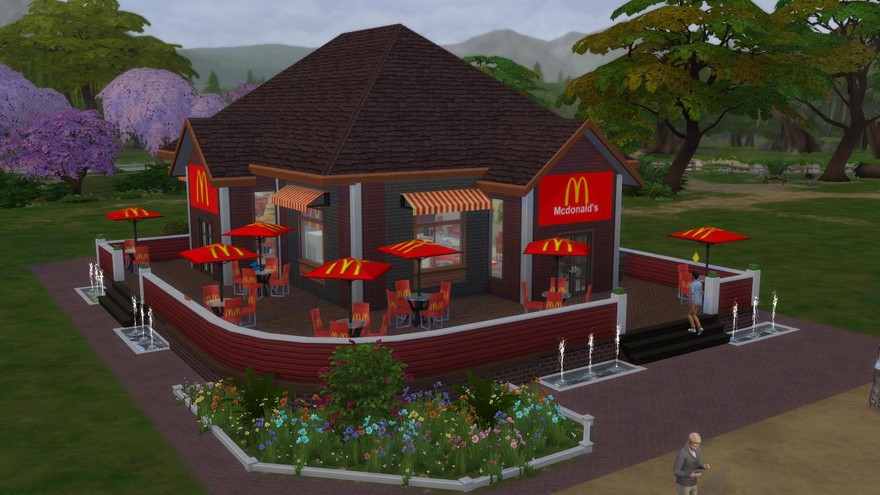 Кафе Макдоналдс от Belle