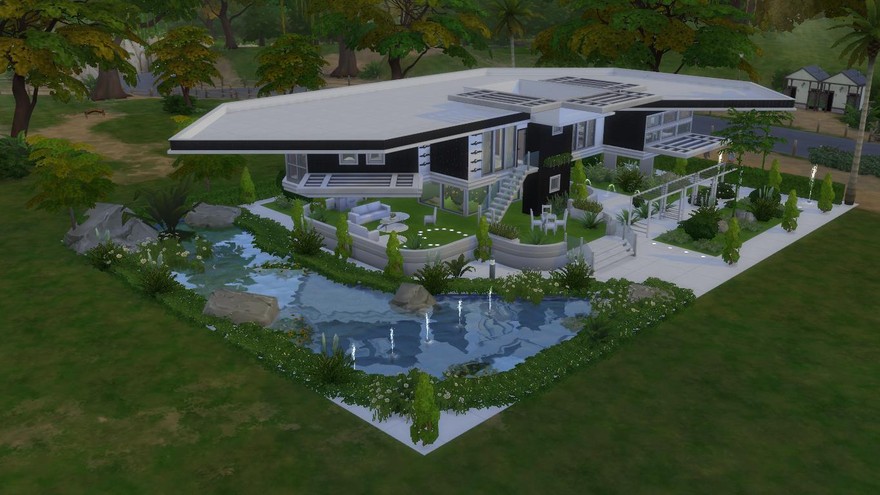 Дом Modern Oasis 17 от Pralinesims