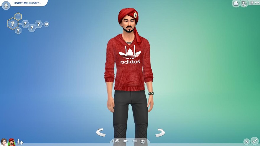 Спортивная толстовка от sims2fanbg