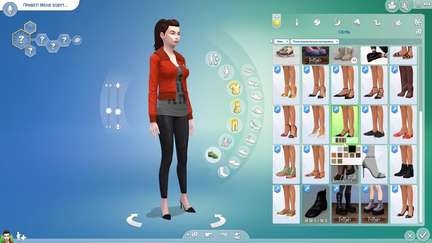 Мюли KITTEN HEELS