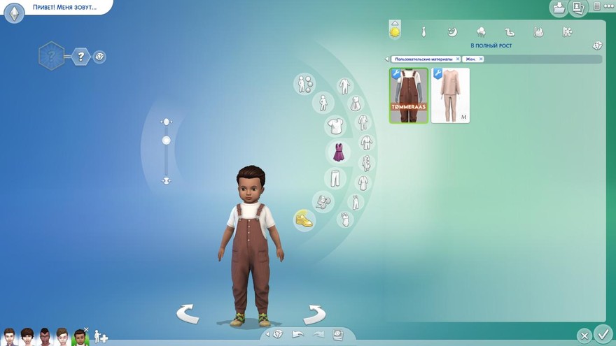 Футболка и комбинезон для тоддлеров cottage tots billie overalls