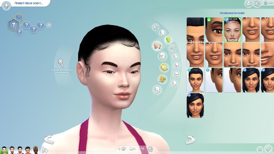 Линия волос baby hair n7