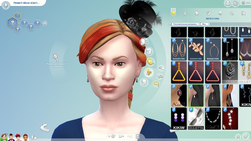 Серьги (ZYFL)Tears drillC