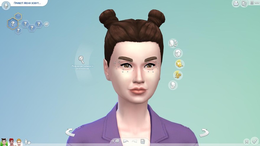 Набор для фестивального макияжа - Face Jewels