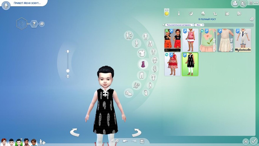 Набор платьев Denyse_Toddler female suits 2