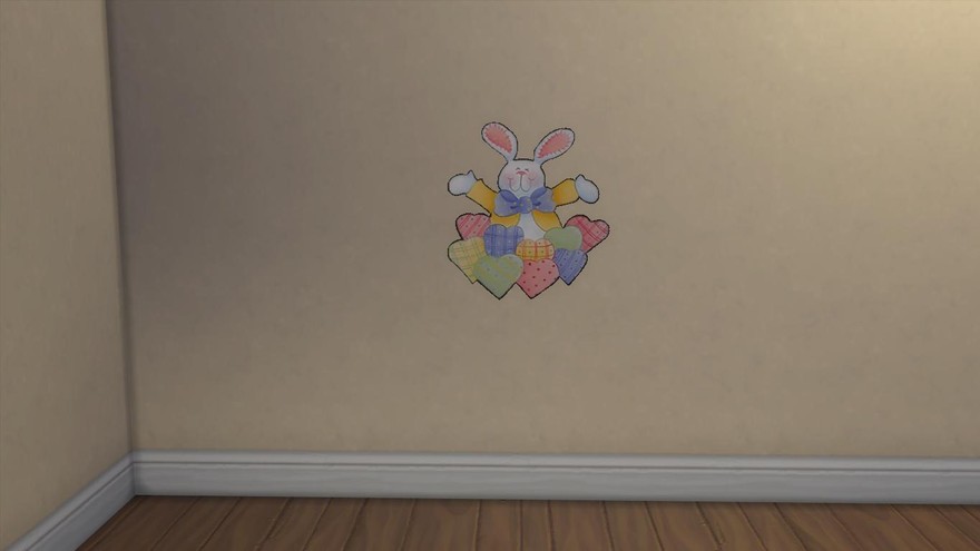 Настенный рисунок MB-HappyWall_Rabbit