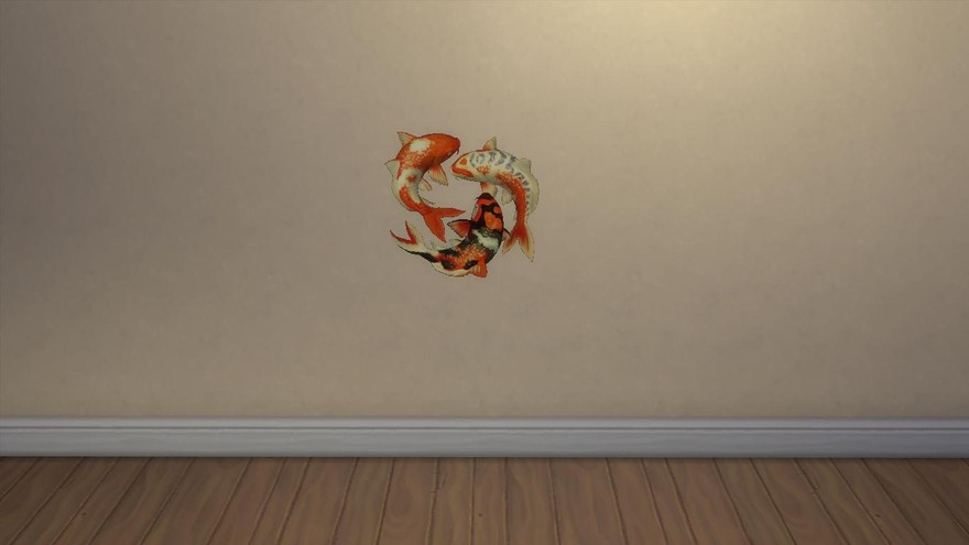 Настенный рисунок MB-HappyWall_Koi