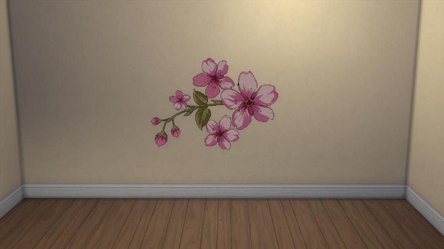 Настенные рисунки MB-HappyWall_Lily