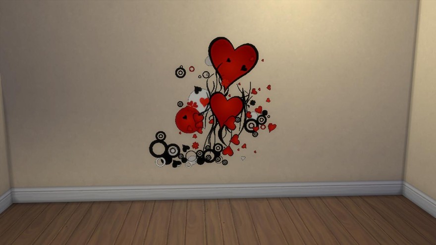 Настенные рисунки MB-HappyWall_Heart