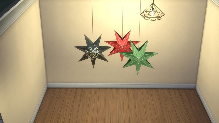 Лампа в виде звезды