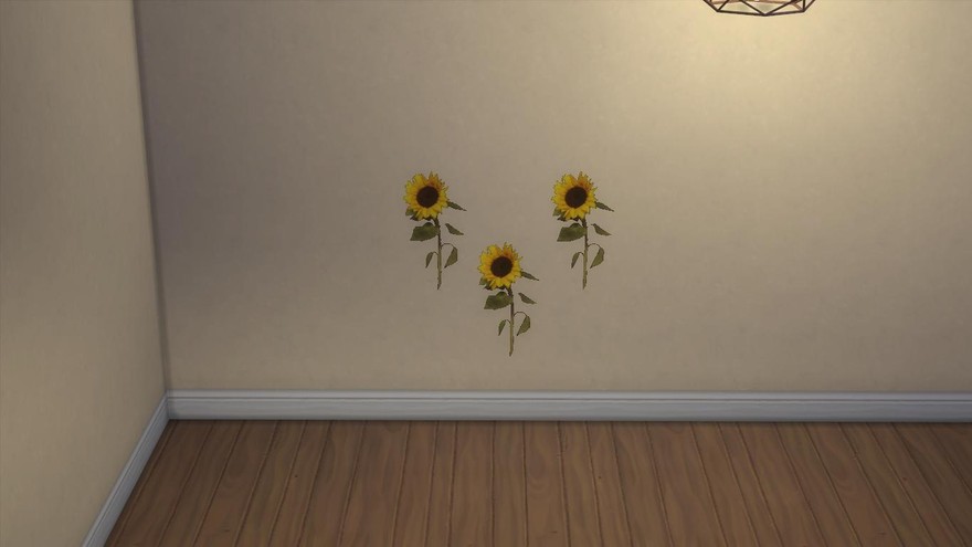 Настенные рисунки MB-HappyWall_Sunflower2