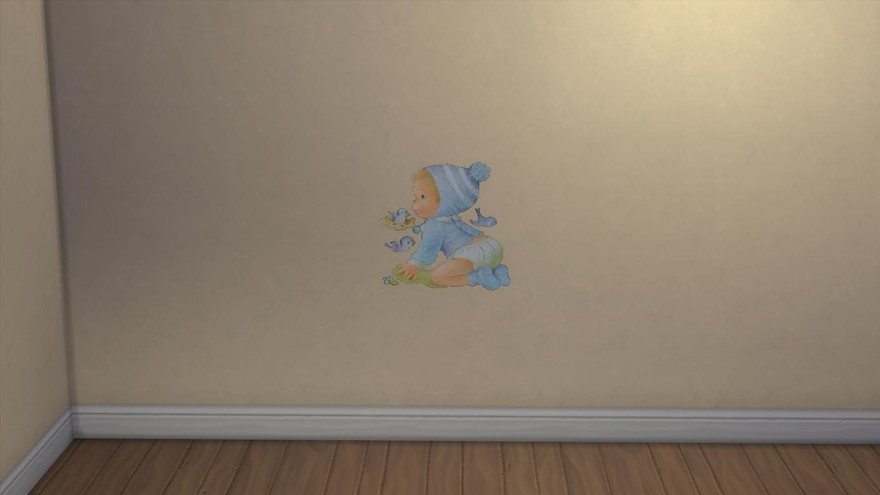 Настенный рисунок MB-HappyWall_Baby