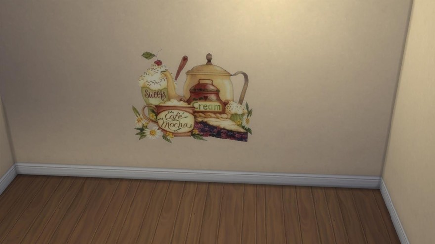 Рисунок на стену MB-HappyWall_KitchenGoodies3