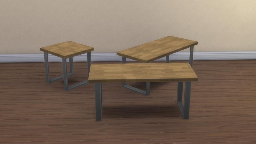 Современный стол из бука