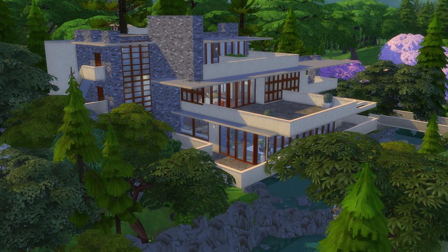 Дом Fallingwater от Retro ReBOOT